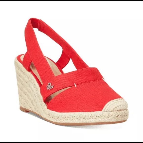 Womens Ralph Lauren Penelopie Sport Red 